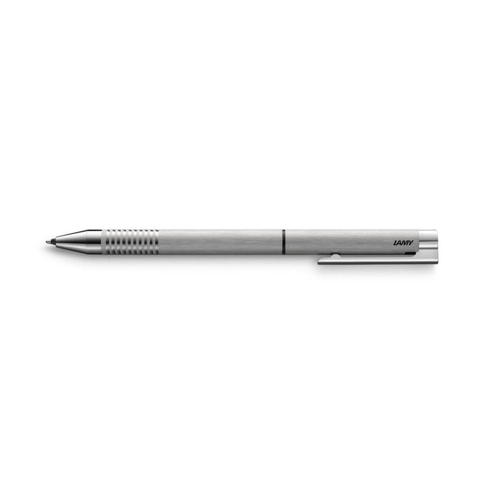 Lamy Logo Twin Pen Brushed Steel 0.5mm & Ballpoint 606_1