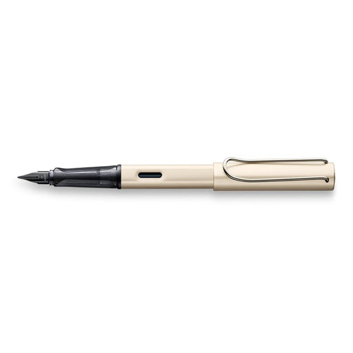 Lamy Lx Fountain Pen Medium Palladium Blue Ink LY4031499_1