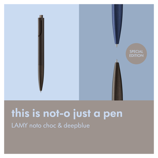 Lamy Noto Ballpoint Pen Deepblue 1010015 - Comfort Design_2