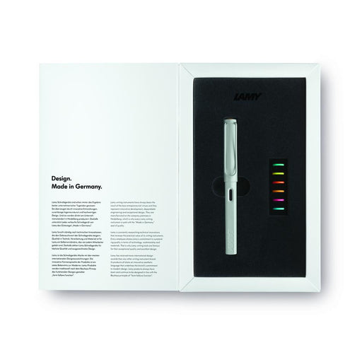 Lamy Safari LE Fountain Pen All White Fine Nib 1002423_1