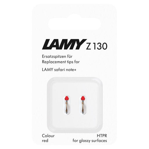 Lamy Safari Note+ Medium Red Tip Replacement (2 Pack)_1
