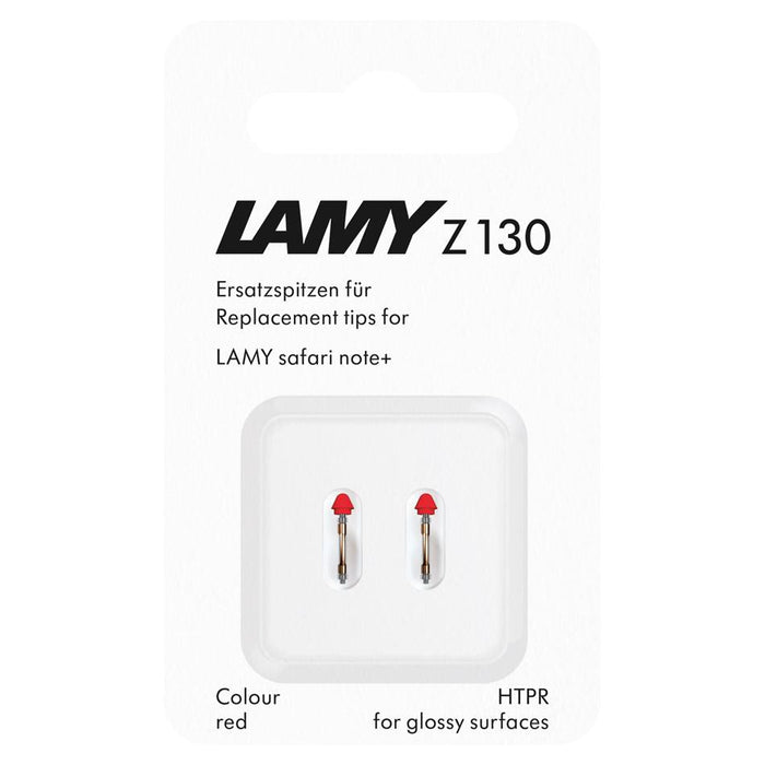 Lamy Safari Note+ Medium Red Tip Replacement (2 Pack)_1