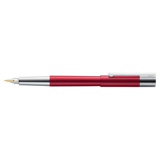 Lamy Scala Fountain Pen Gloss Red 14kt Medium Nib 1000920_1