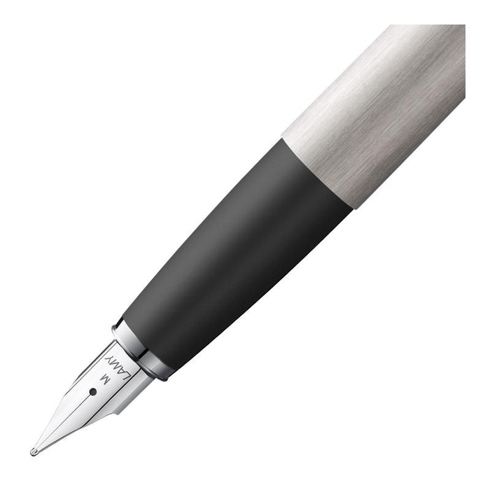 Lamy Studio Fountain Pen Brushed Steel E/Fine Nib (065) LY4000433_3