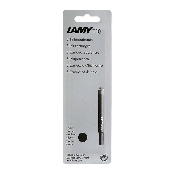 Lamy T10 Black Ink Cartridge Pack of 5 - LY1215766_1