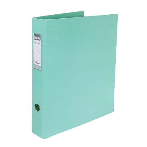 Ledah A4 Pastel Ringbinder Green 25mm 300016_1