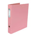 Ledah A4 Pastel Ringbinder - Pink, 25mm Spine, 200 Sheets_1