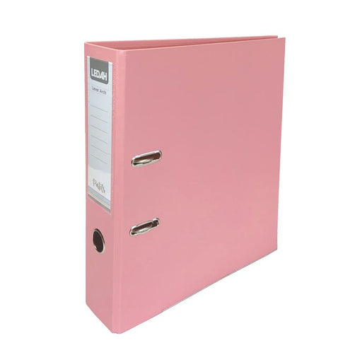 Ledah Pastels Binder Pink A4 Lever Arch 300010_1