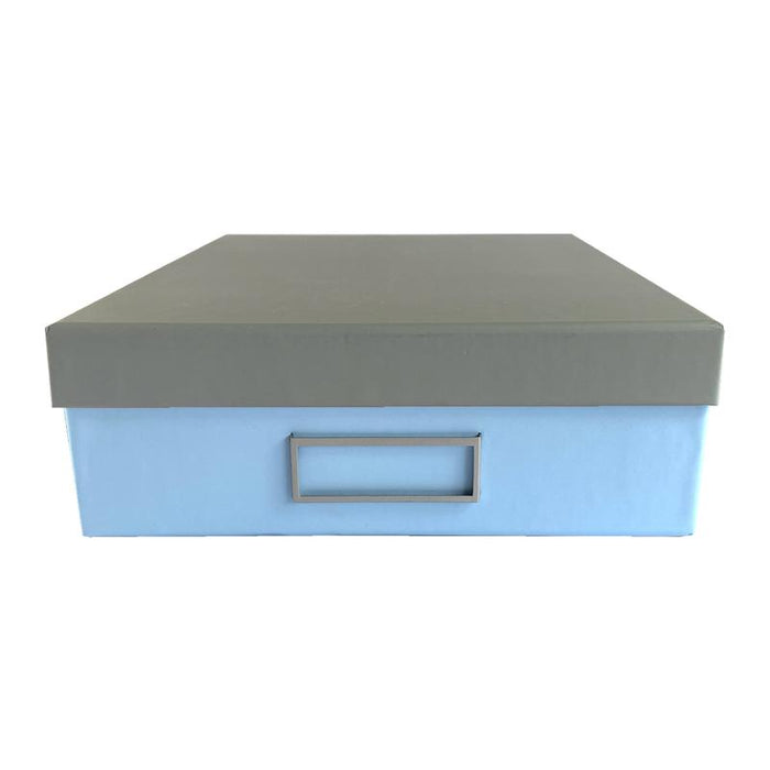 Ledah Pastels Storage Box A4 Blue 300031_1