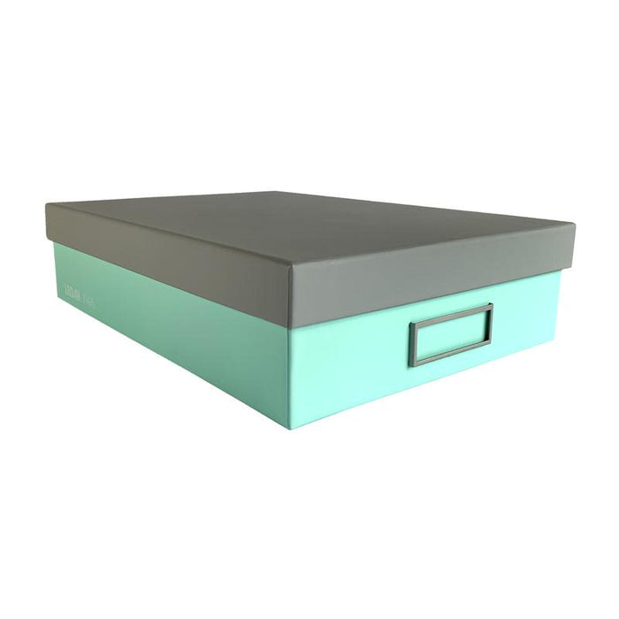 Ledah Pastels Storage Box A4 Green 300029_2