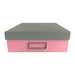Ledah Pastels Storage Box A4 Pink 300025_1