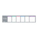 Ledah Pastels Weekly Keyboard Planner Pad 60 Sheets 300041_1