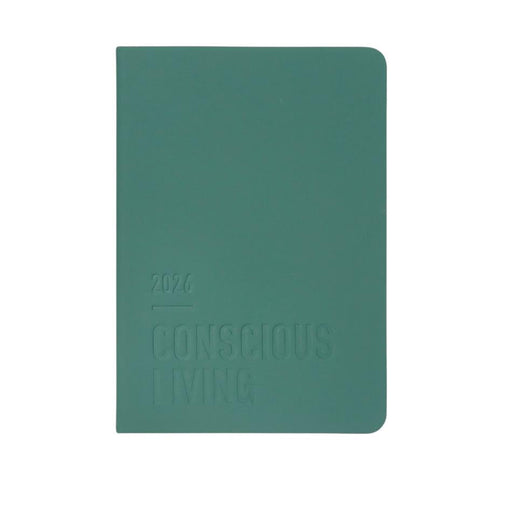 Letts A5 Conscious Diary Week to View Pine 2026 1001630_1