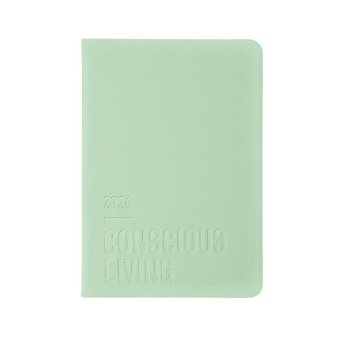 Letts A5 Conscious Diary Week to View Sage 2026 1001606_1