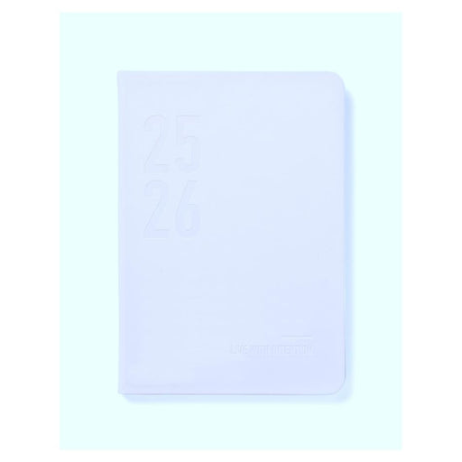 Letts A5 Mid-Year Diary Day to Page Conscious Rosewater 2025_1