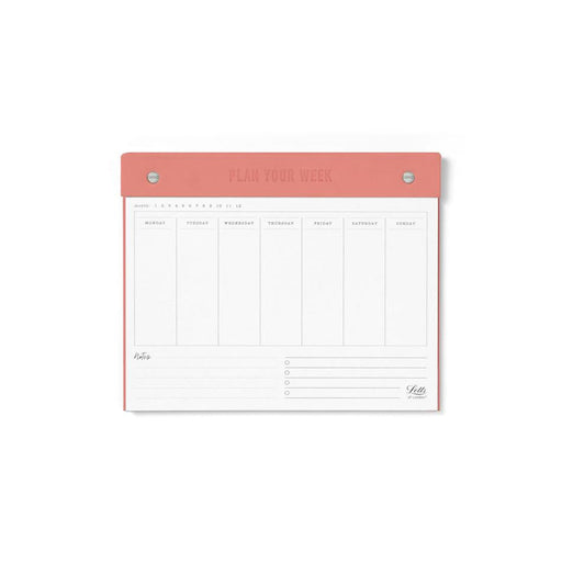 Letts Conscious Undated Weekly Planner 250x200mm Clay_1