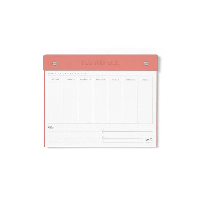 Letts Conscious Undated Weekly Planner 250x200mm Clay_1