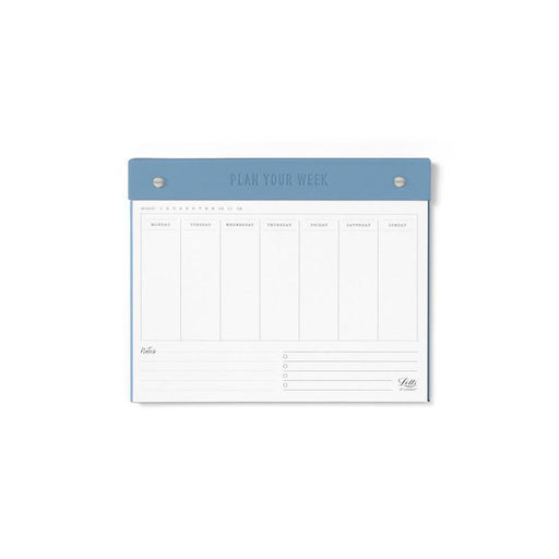 Letts Conscious Undated Weekly Planner 250x200mm Ocean L990253_1