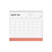 Letts Conscious Wall Calendar 300x270mm Clay 2026_1