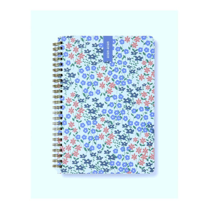 Letts Diary Mid Year A5 Week to View Spring Valley Mint 18 Month 2025/26 1001312_1