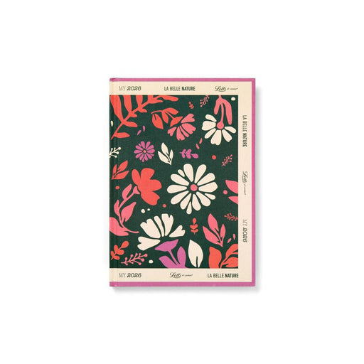 Letts La Belle A5 Diary Green 2026 - Day to Page, Hard Cover_1