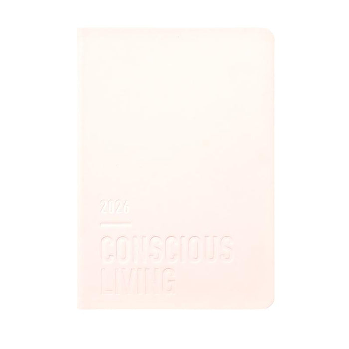 Letts of London Diary Conscious A6 DTP Rosewater 2026 1001613_1