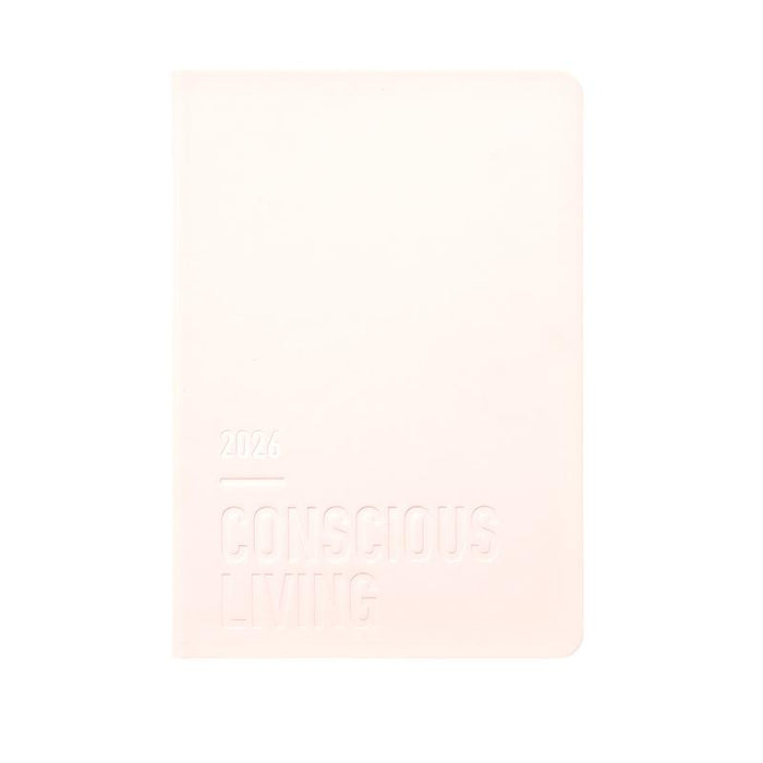 Letts of London Diary Conscious A6 WTV Rosewater 2026 1001617_1