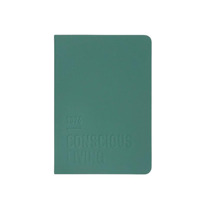 Letts of London Diary Conscious Evergreen A6 WTV Clay 2026 1001633_1