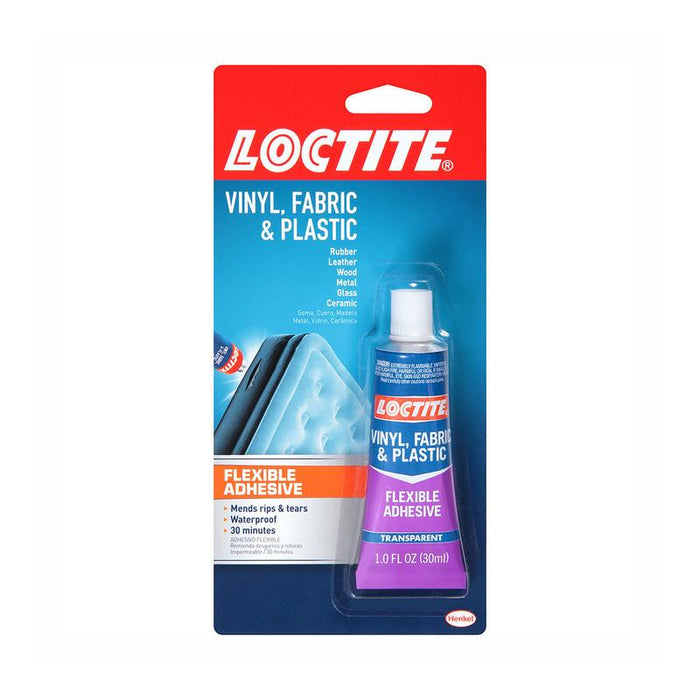 Loctite Vinyl Fabric Plastic Flexible Adhesive 30ml 1360694_1