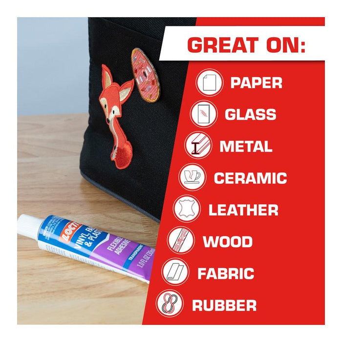 Loctite Vinyl Fabric Plastic Flexible Adhesive 30ml 1360694_2