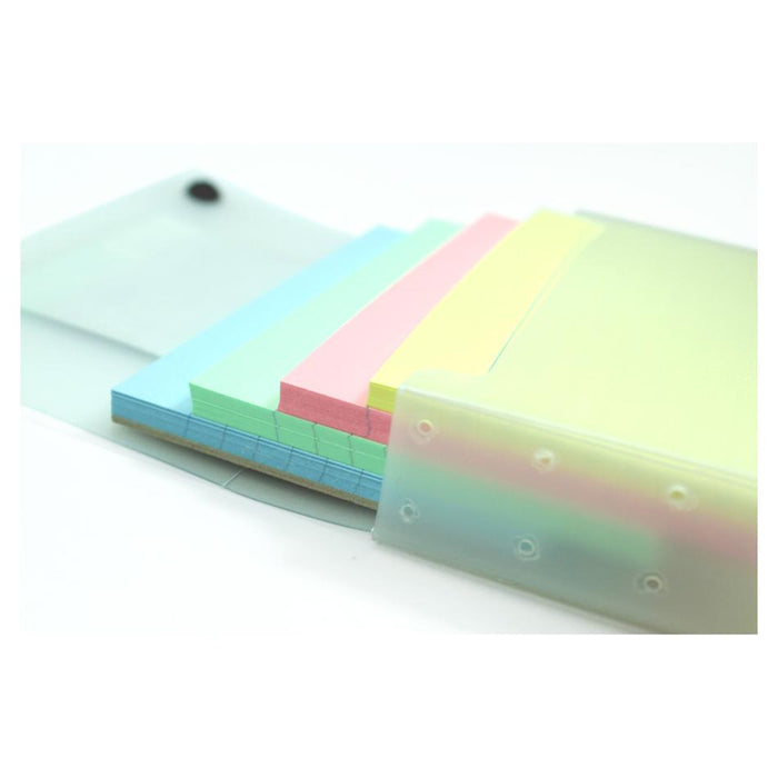 Luxpad Notecards & Case 5x3" Assorted Colors LUX53FILE_3