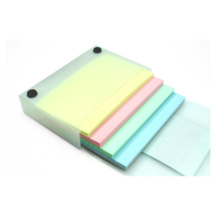 Luxpad Notecards & Case 5x3" Assorted Colors LUX53FILE_4