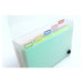 Luxpad Notecards & Case 5x3" Assorted Colors LUX53FILE_5