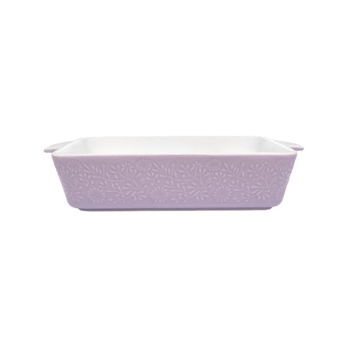 Maxwell & Williams Blooms Rectangular Baker Gift Boxed Lilac 27x19x6.5cm IA0433_1
