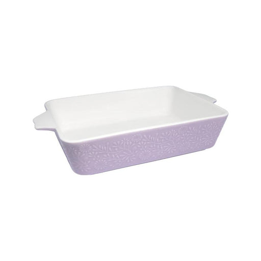 Maxwell & Williams Blooms Rectangular Baker Gift Boxed Lilac 27x19x6.5cm IA0433_2