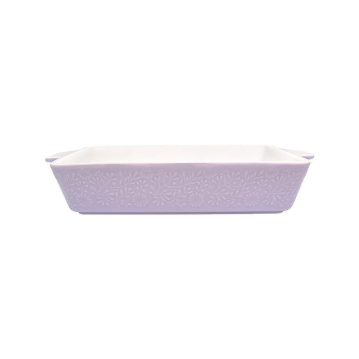Maxwell & Williams Blooms Rectangular Baker Gift Boxed Lilac 32x22x6.5cm IA0434_1