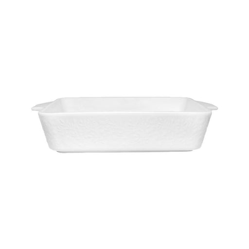 Maxwell & Williams Blooms Rectangular Baker Gift Boxed White 27x19x6.5cm IA0429_1