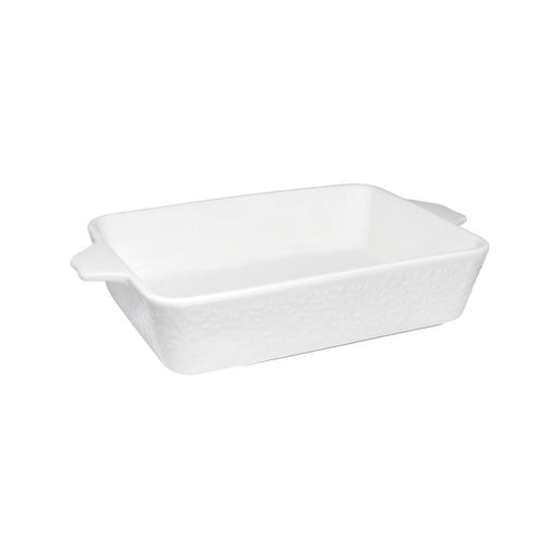 Maxwell & Williams Blooms Rectangular Baker Gift Boxed White 27x19x6.5cm IA0429_2