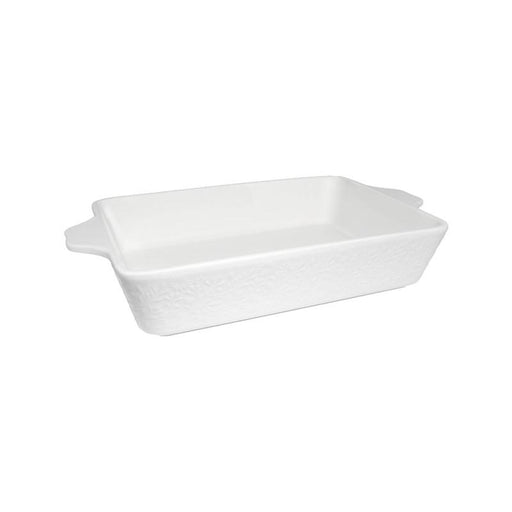 Maxwell & Williams Blooms Rectangular Baker Gift Boxed White 32x22x6.5cm IA0430_2