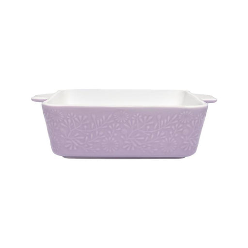 Maxwell & Williams Blooms Square Baker Gift Boxed Lilac 19x19x6.5cm IA0432_1