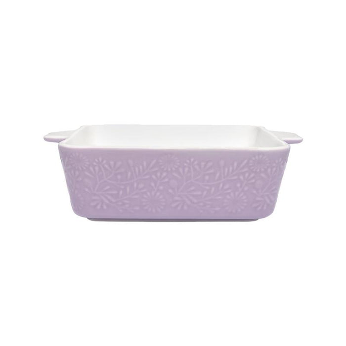 Maxwell & Williams Blooms Square Baker Gift Boxed Lilac 19x19x6.5cm IA0432_1