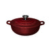 Maxwell & Williams Cast Iron Round Casserole / 4L Gift Boxed Merlot 26cm SE0036_1