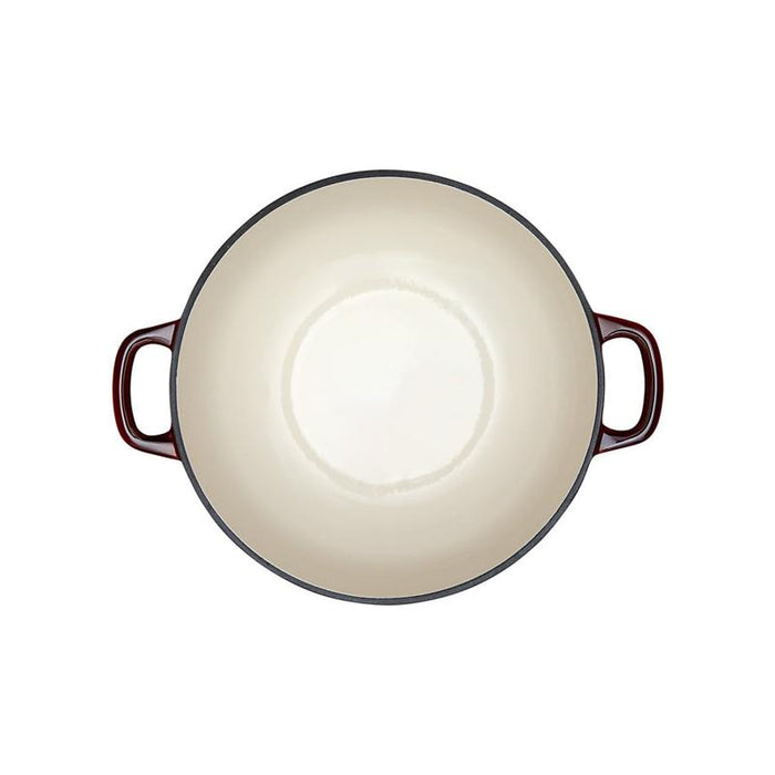 Maxwell & Williams Cast Iron Round Casserole / 4L Gift Boxed Merlot 26cm SE0036_4