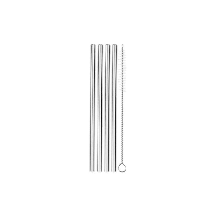 Maxwell & Williams Cocktail & Co Reusable Cocktail Straw With Brush Set of 4 LU0173_1