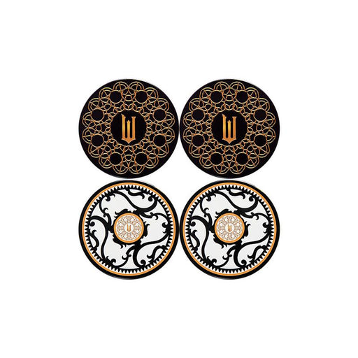 Maxwell & Williams Wicked Coaster Set of 4 - Black 10cm_1