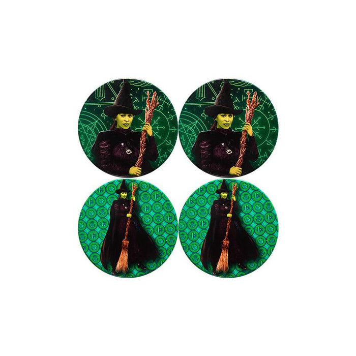 Maxwell & Williams Wicked Coaster Set of 4 - Green 10cm_1