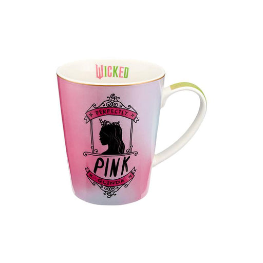 Maxwell & Williams Wicked Conical Mug 450ml Green & Pink_1