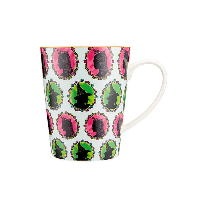 Maxwell & Williams Wicked Conical Mug Set - 450ML Green & Pink_2