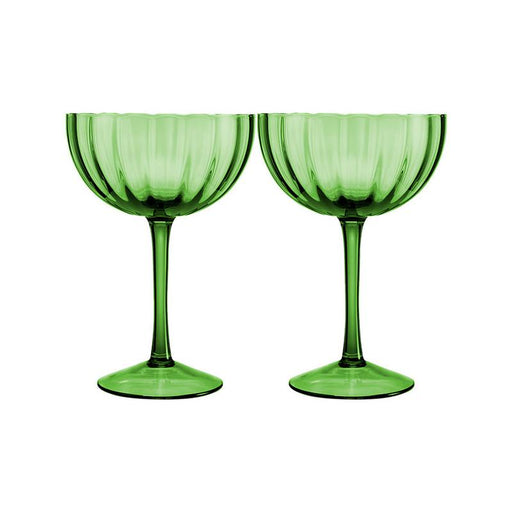 Maxwell & Williams Wicked Pink Coupe Glass Set of 2, 400ML_1