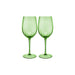 Maxwell & Williams Wicked Pink Ribbed Wine Glass Set of 2_1